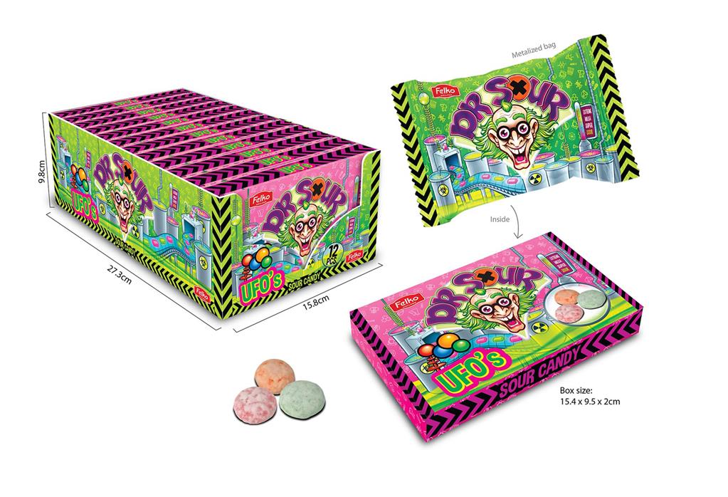 Dr. Sour Ufo's | Formato 90g x12 Uds