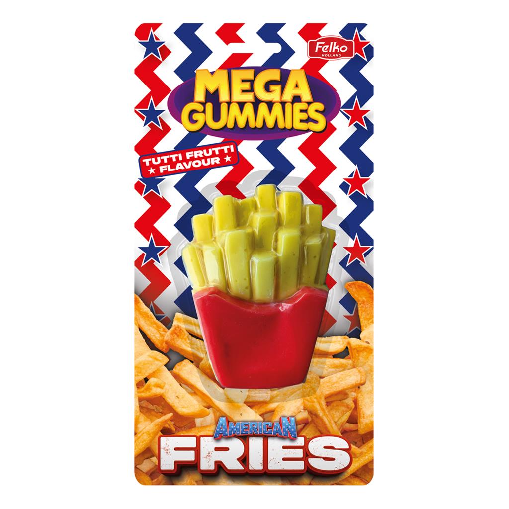 Mega Gummies - American Fries (120g)
