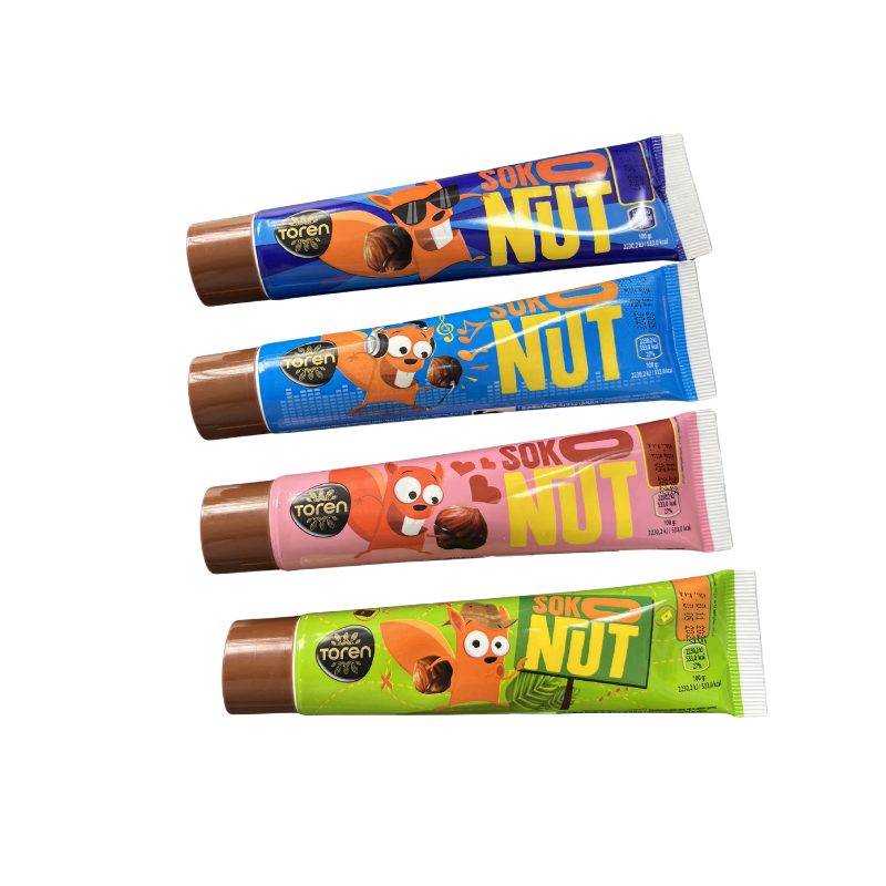 Sokonut Hazelnut 35G - Dispensador Individual - Expositor Contiene 24 Unidades