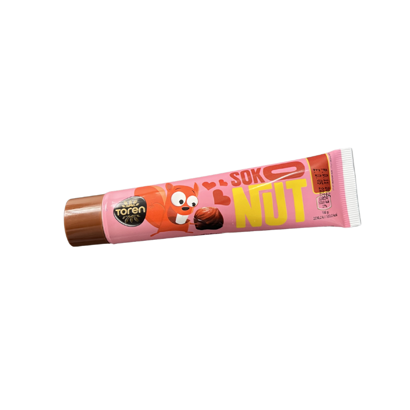 Sokonut Hazelnut 35G - Dispensador Individual - Expositor Contiene 24 Unidades