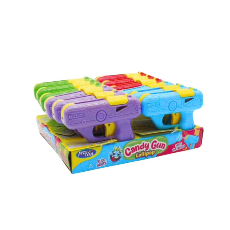 Pistola Con Caramelo  | Formato 12 Uds