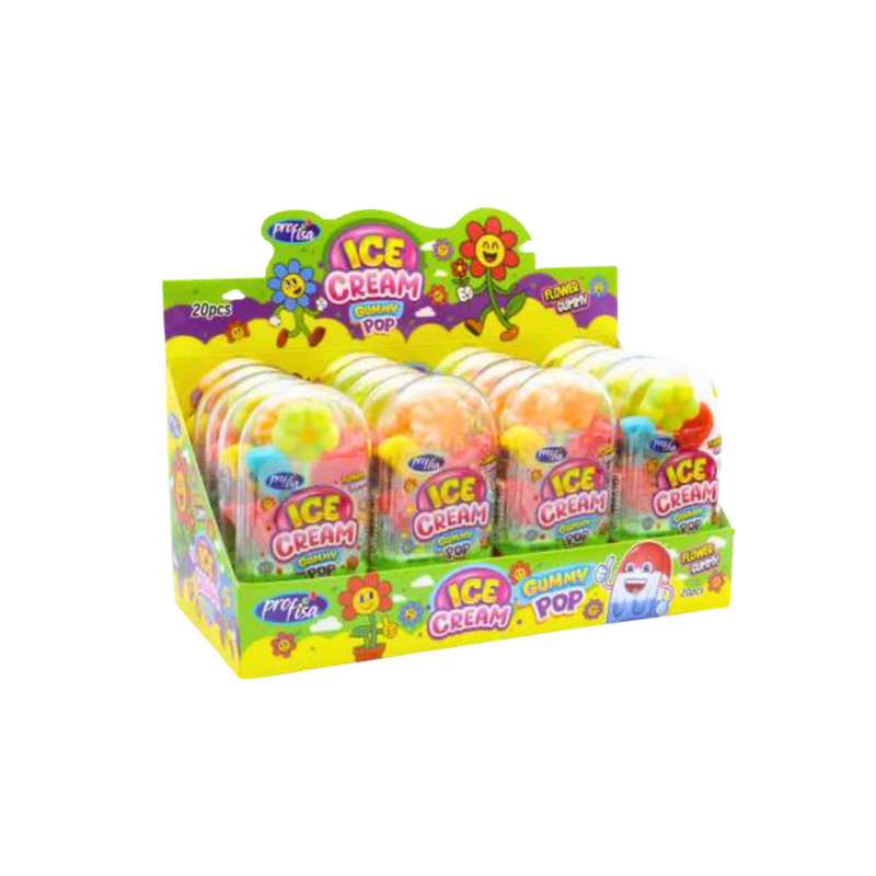 Flower Gummy Pop | Formato 20 Uds
