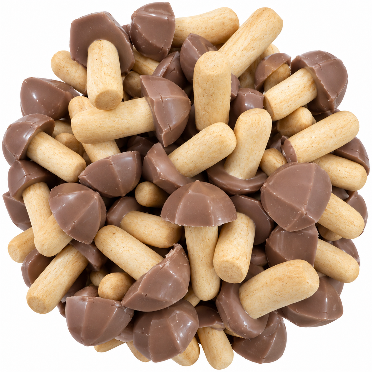 Paraguas "Picos con Chocolate" Sabor Caramelo | Tarro Reutilizable 800G