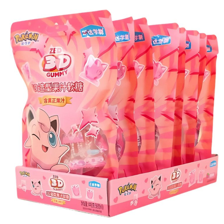 Pokémon 3D Gominola Sabor Fresa 56g