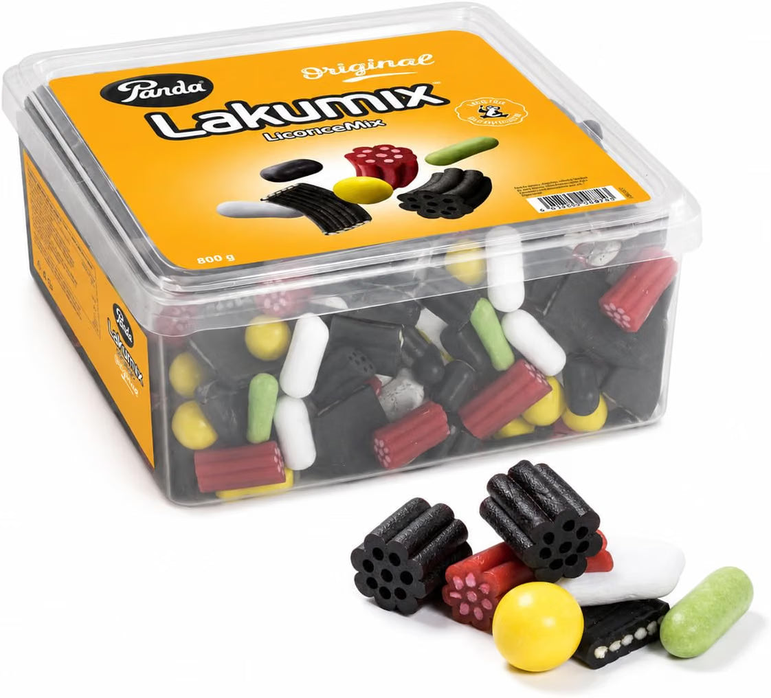 Suritdo Regaliz Extra Panda - Formato Tarro 800G