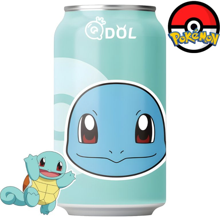 Pokémon Squirtle Tangerine Sparkling Water 330ml