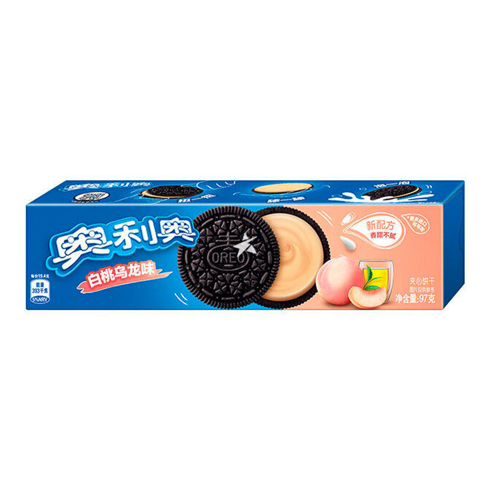 Oreo White Peach Oolong Cream | Pack 6 Unidades x 97G