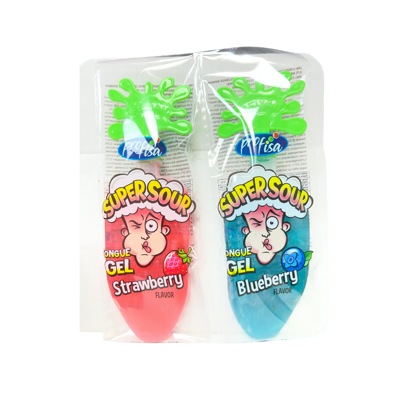 Super Sour Tongue Gel "Caramelo Líquido Ácido"  | Contiene 12 Uds
