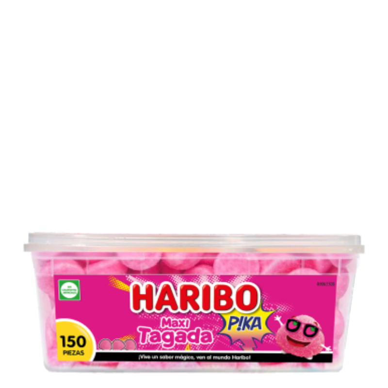 Maxi Tagada Pica Haribo | Formato Tarro 150 Pcs