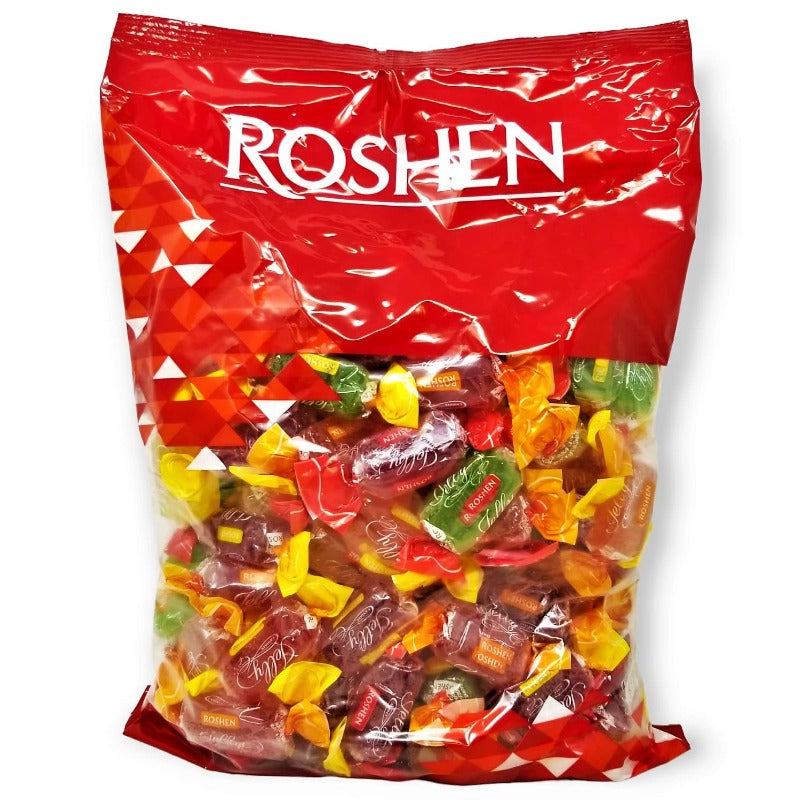 Roshen Jelly Candies - Caramelos Gominolas Envueltos (1KG)