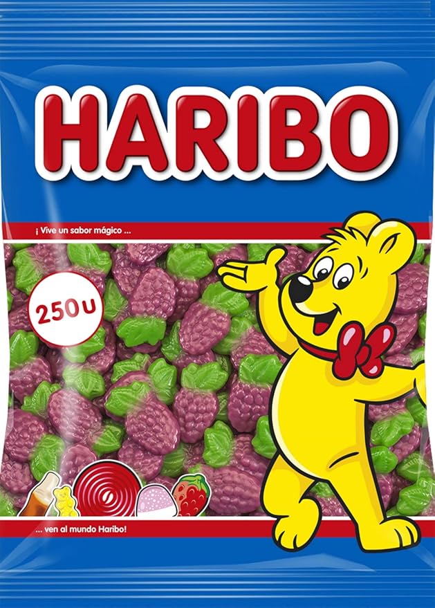 Moras Silvestres Haribo | Formato Bolsa 250 Uds.