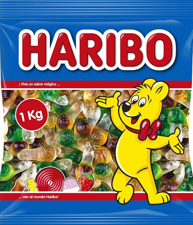 Caracoles Haribo | Formato Bolsa 1KG