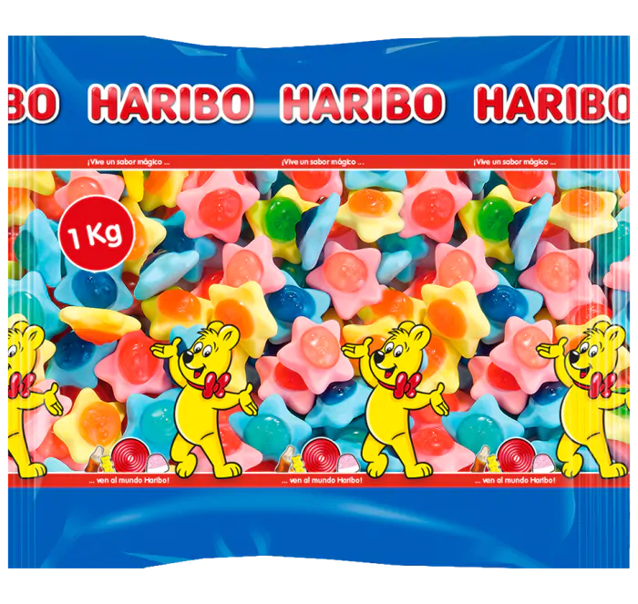 Estrellitas Foam Haribo | Formato Bolsa 1KG