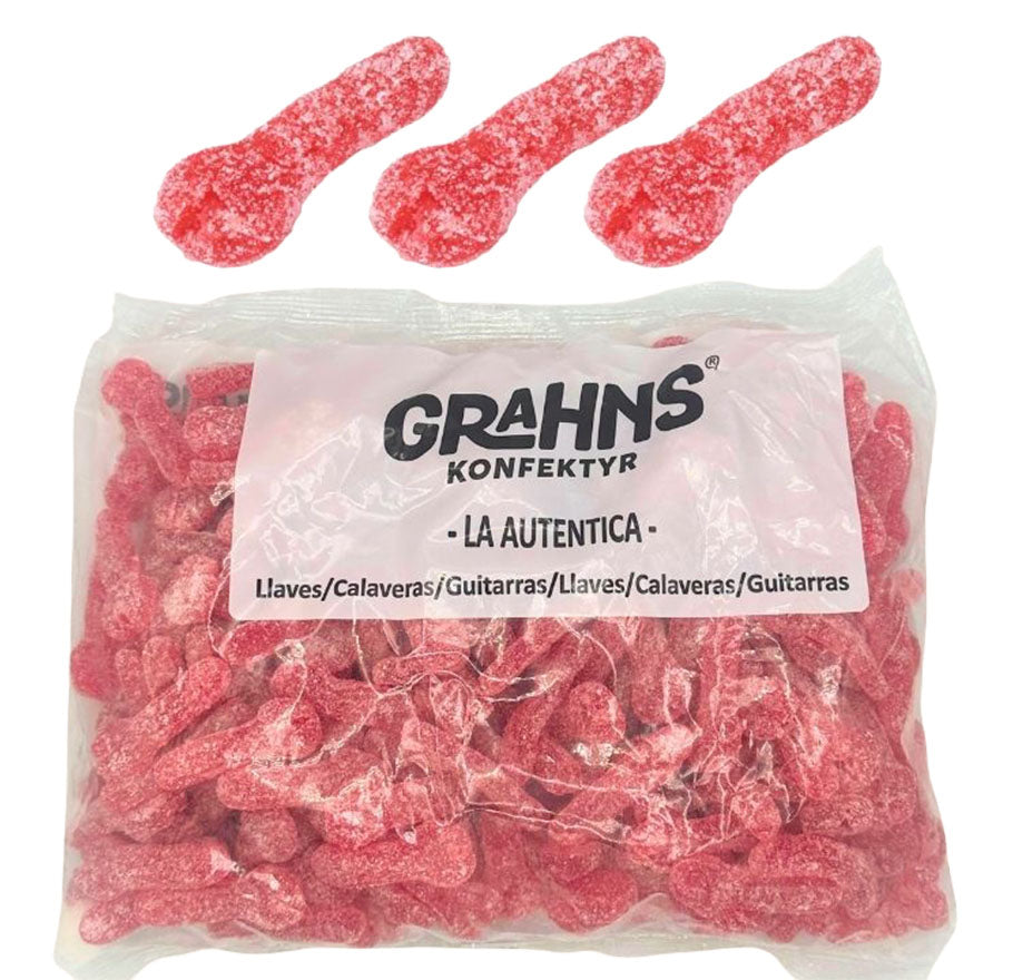 Llaves Super Ácidas - SABOR FRESA "LA AUTENTICA" | Formato Bolsa 1,2 KG