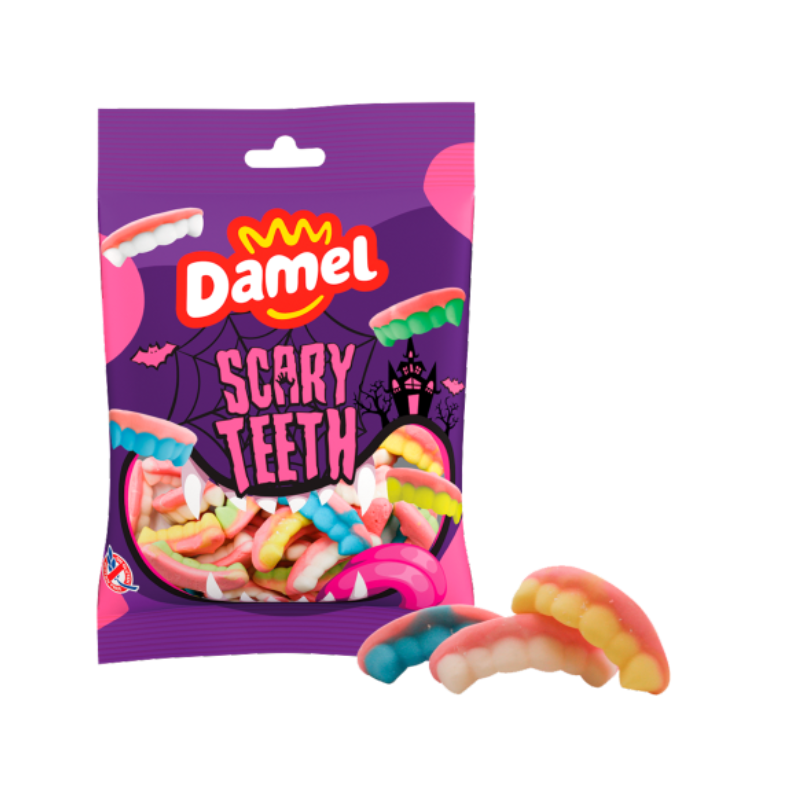 Scary Teeth Damel | Formato 100g x 14 Bolsas