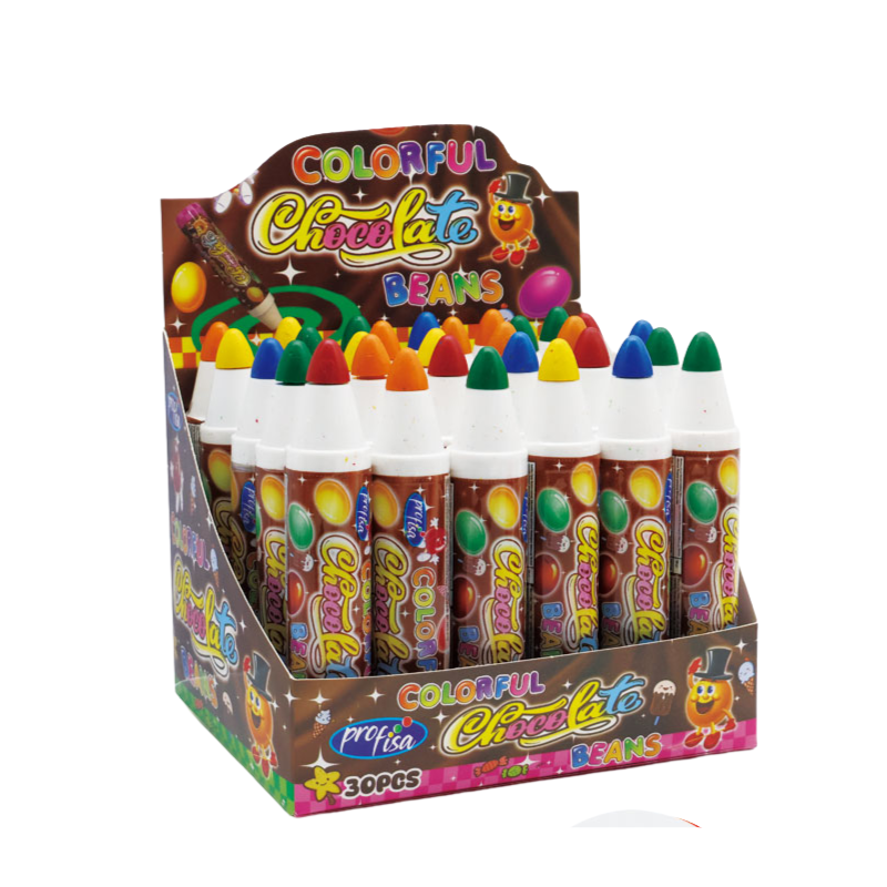 Crayon Candy Alubias de Chocolate Coloridas | Formato 30 Uds