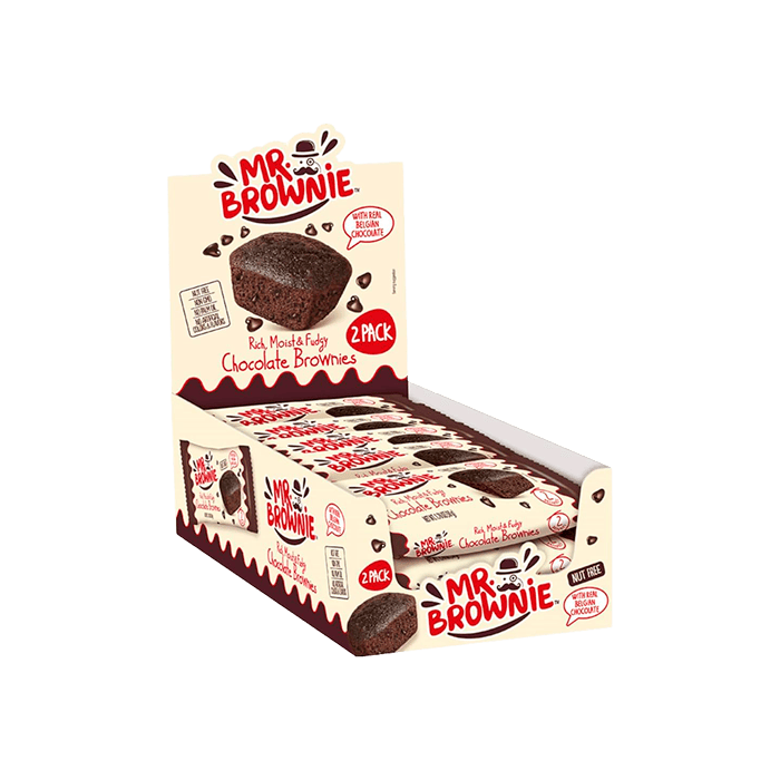 JR Brownies DUO - Sabor Chocolate | Formato 24 Unidades x 50G