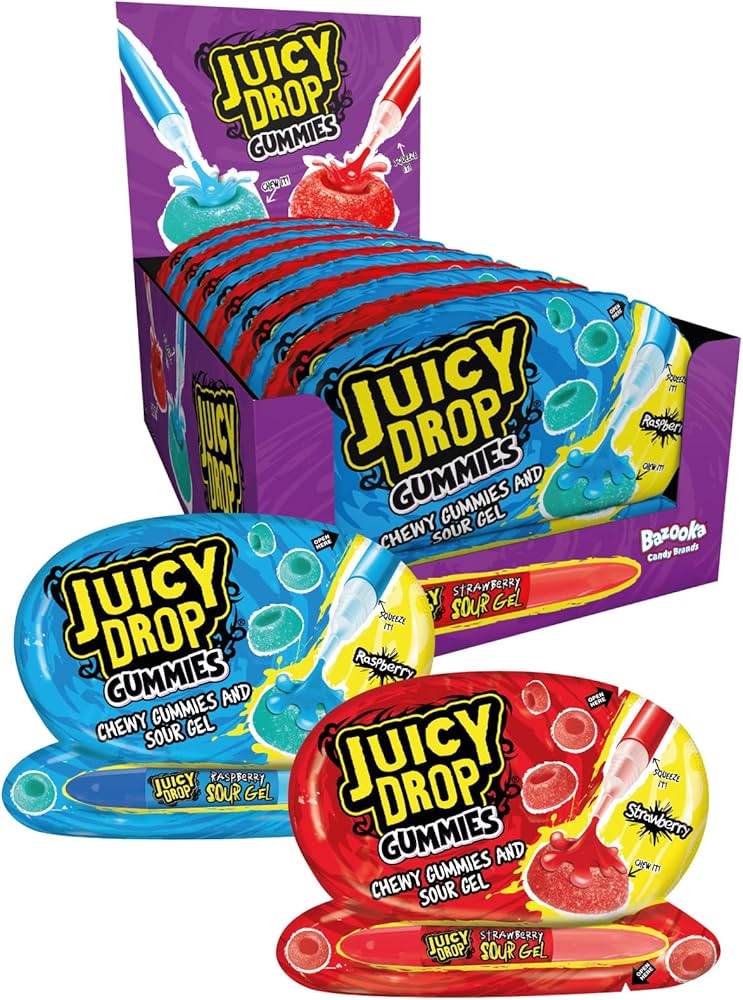 Juicy Drop Gummies 57g - Sabor Aleatorio