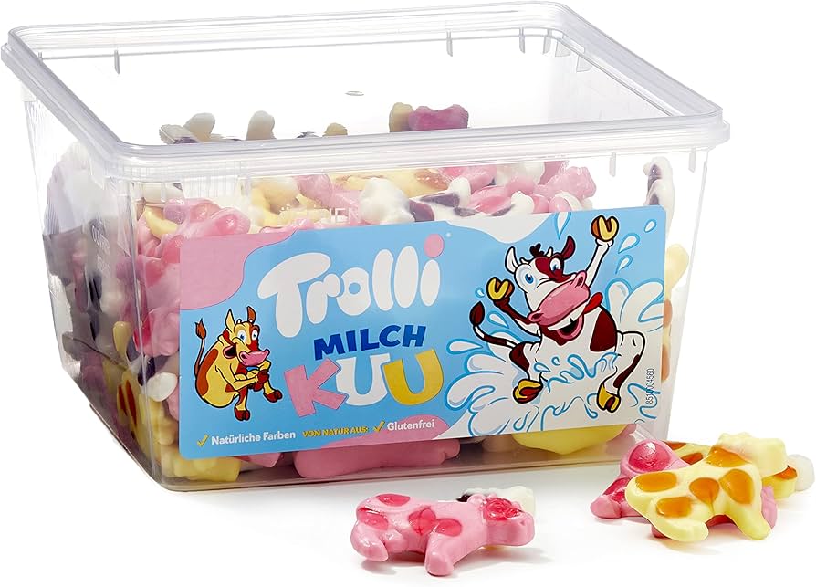 Vacas Lecheras Trolli 1320g | Formato Tarro Reutilizable