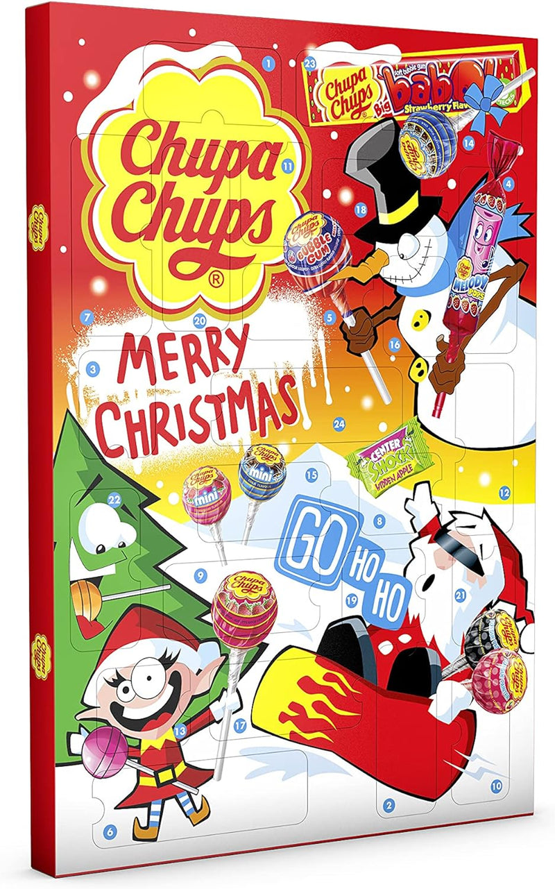 Chupachups Calendario Adviento "Papa Noel" (1 Unidad)