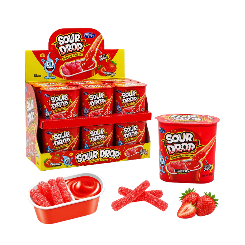 Sour Drop Fresa | Formato 18 Uds