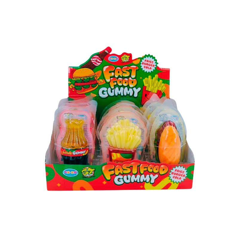 Fast Food Gummy | Formato 12 Uds