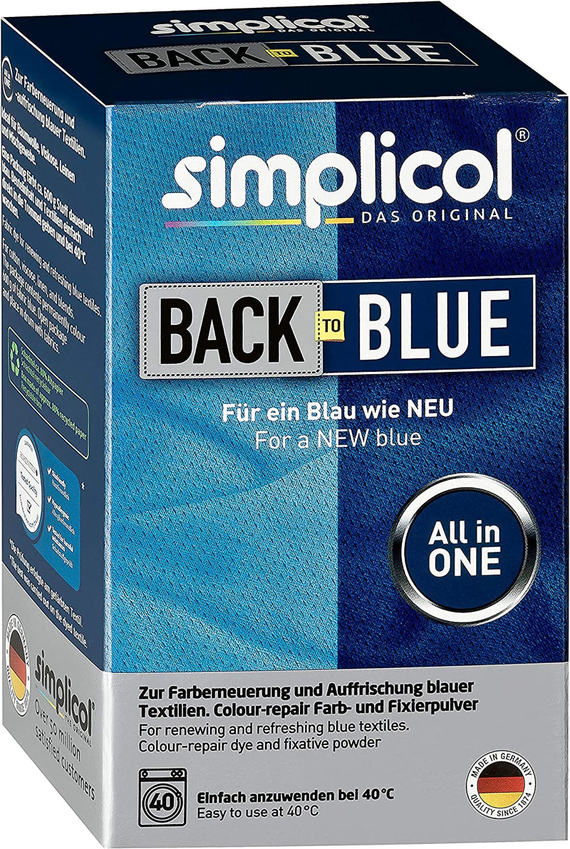 Simplicol Renovación de Color Azul- BACK-BLUE (1 Unidad)