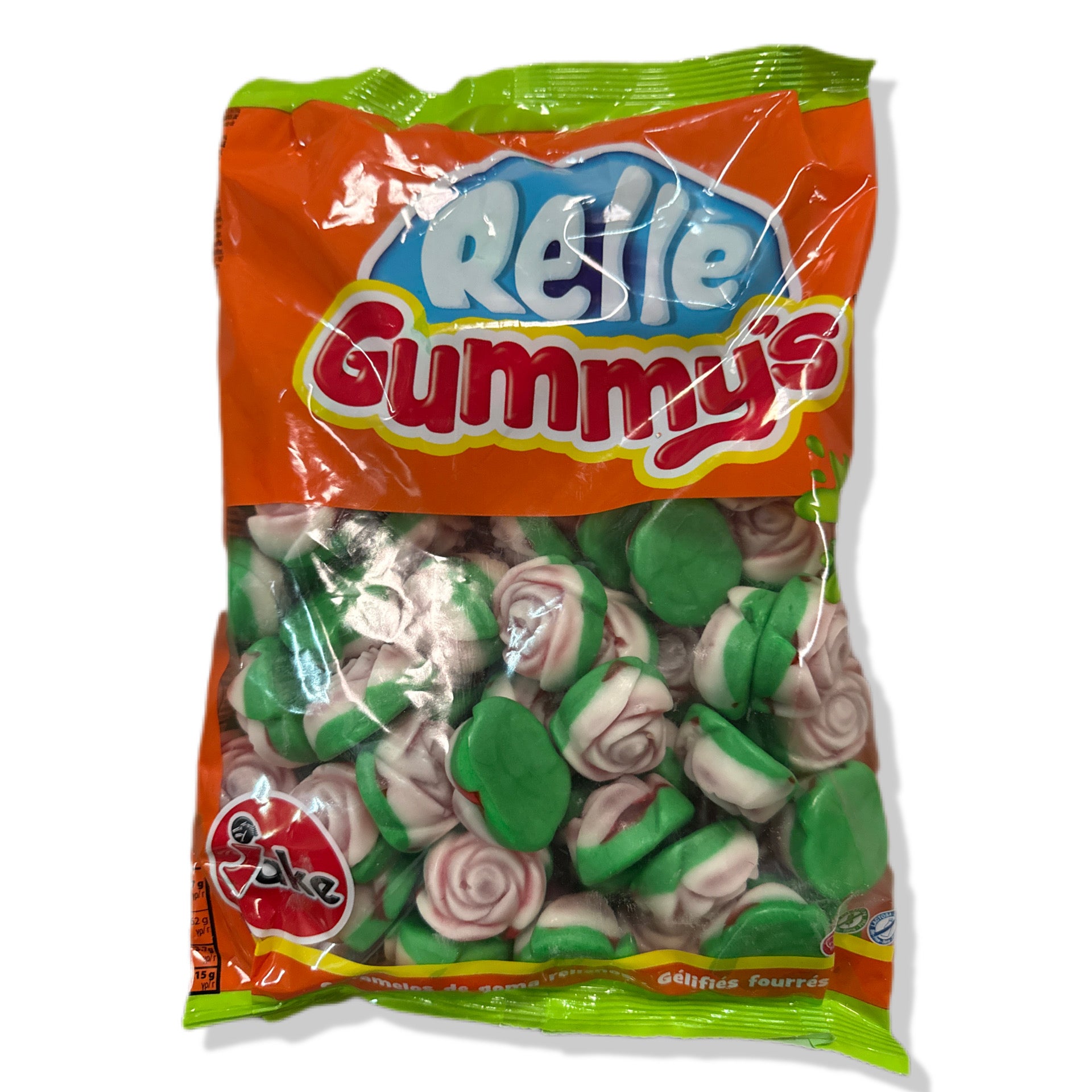 Rosas Rellenas Jake | Formato Bolsa 1KG - Contiene 75 Unidades