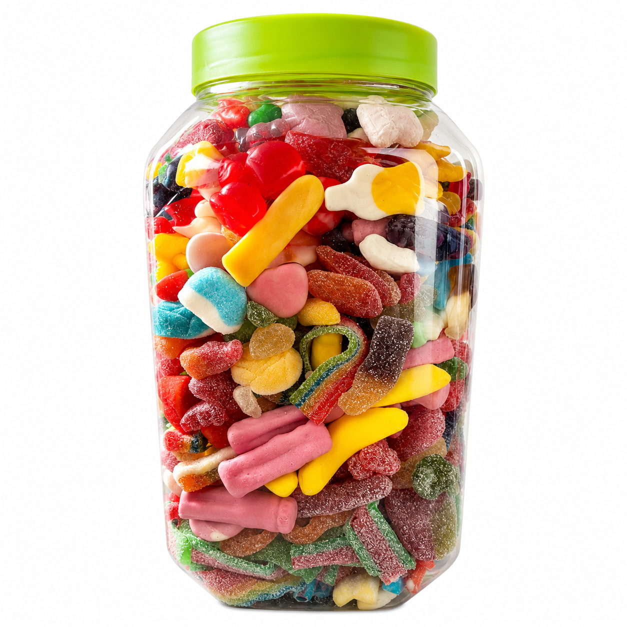 KREMTIK - Pick & Mix Golosinas: Azúcar, Pica Pica, Brillo, Ácidas, Foam | TARRO 3KG