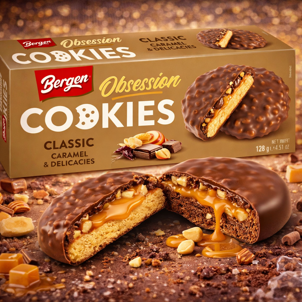 Caja Galletas Bergen Obsession Clásicas | Formato 18 Uds