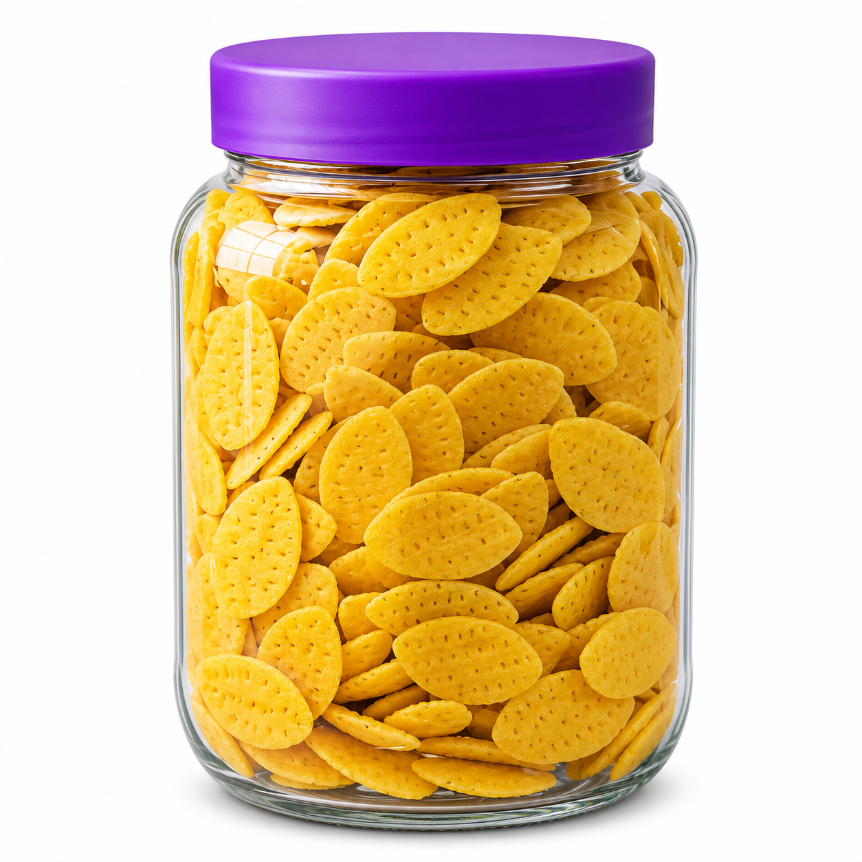 Óvalos Maíz - Snacks Para Freír en Casa - Formato Tarro 600G
