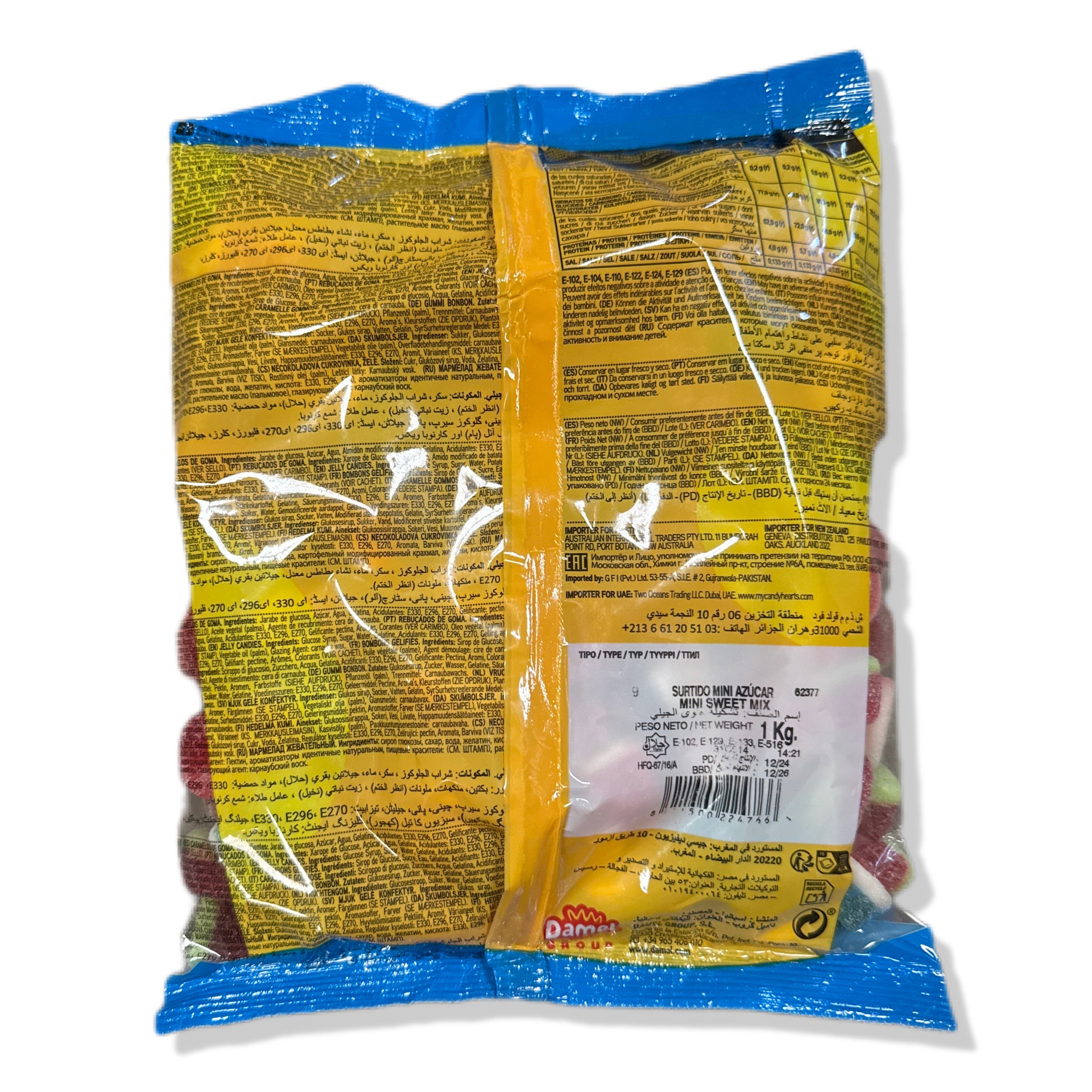 Surtido Mini Azúcar Sin Gluten Damel | Formato Bolsa 1KG