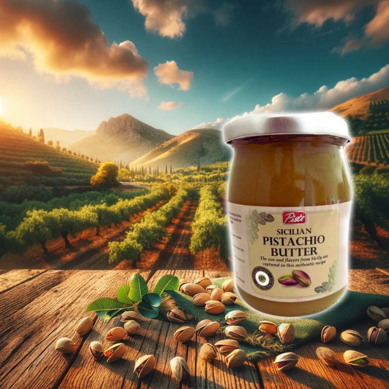 Crema Pistacho Para Untar Pisti | Formato Bote de Cristal Reutilizable 600g