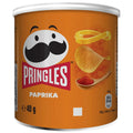 Pringles 40g x 12 Unidades - Especial Candy Bar | Sabores: Original, Sour Cream, Hot Spicy, Paprika, Barbacoa y Pizza | ¡Elite tu sabor preferido!