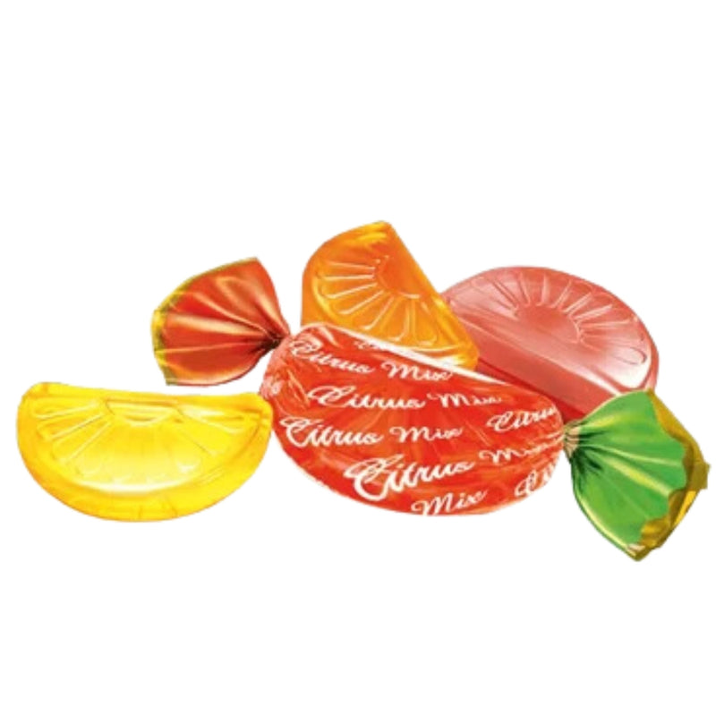 Caramelos Roshen Gajos Cítricos - Sabores Frutales | Formato Bolsa 1KG