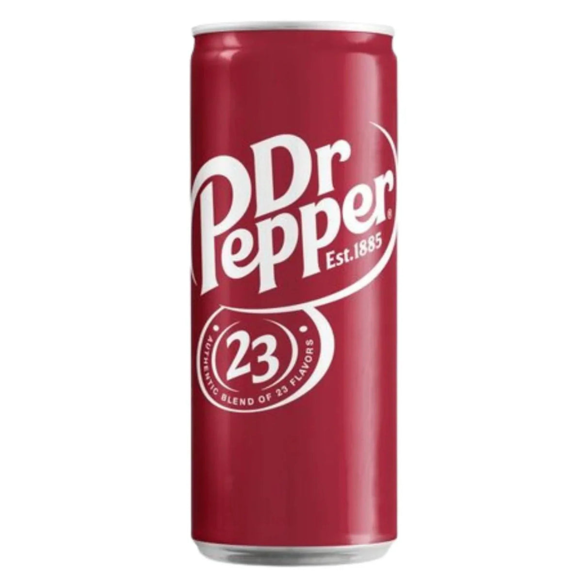 Dr Pepper Clásica 330ml - Contiene 24 Unidades.