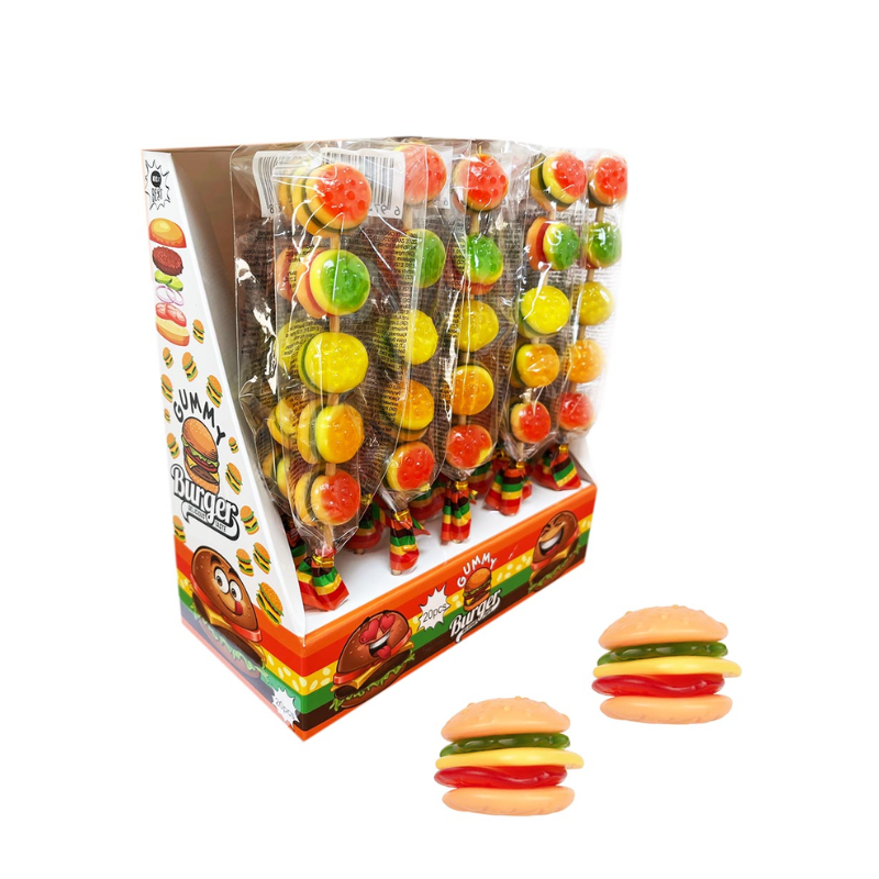 Stick de Hamburguesa de Gominola - Contiene 20 Unidades