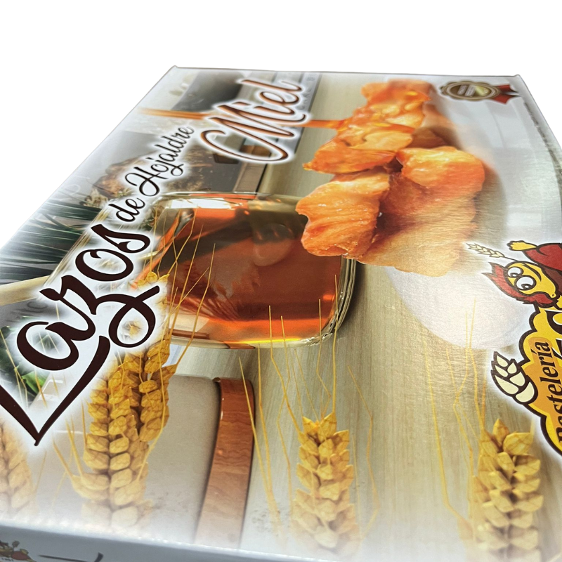 Lazos de Hojaldre - Chocolate, Glass o Rayado | Formato Caja 2,5KG o 1,7KG ELEGIR REFERENCIA