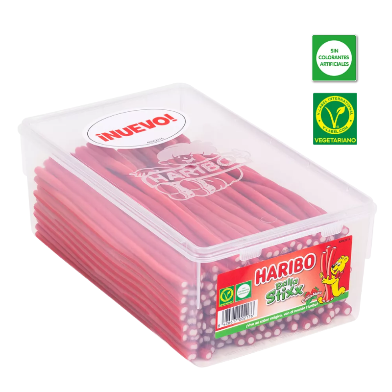 HARIBO BALLA STIXX FRESA | FORMATO 200 UDS