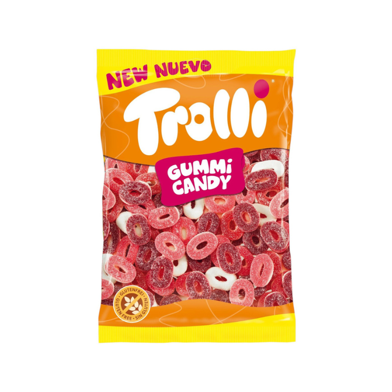 Red Fruit Mini Rings Trolli  | Formato 1KG