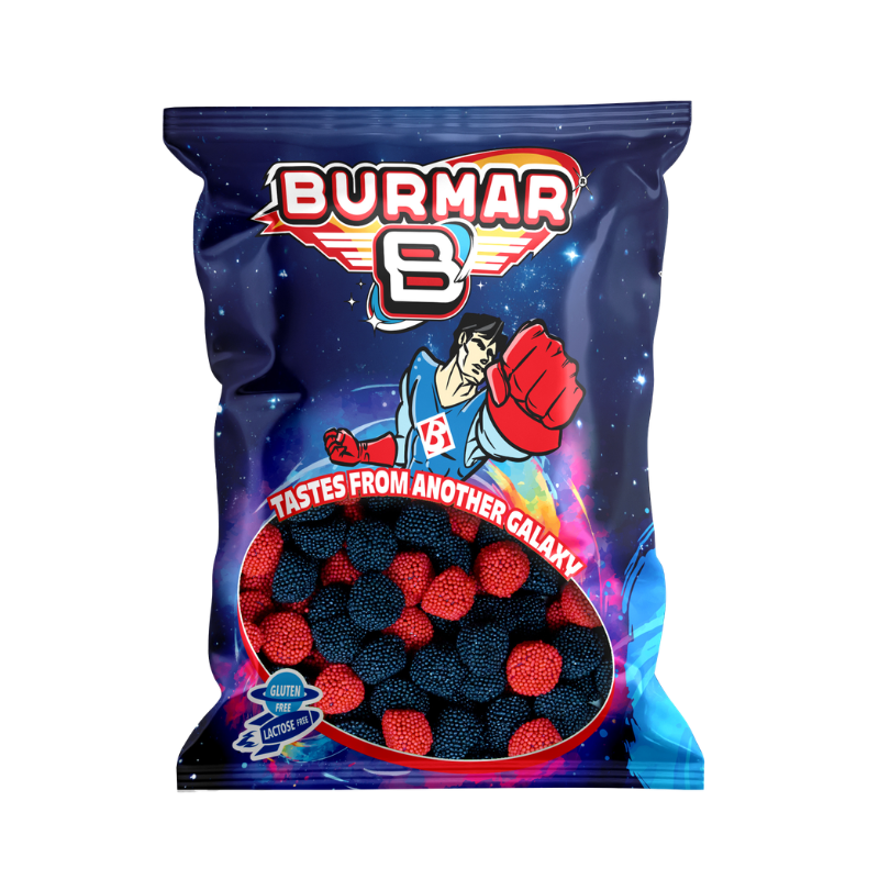 Moras Burmar Rojas Y Negras Bolsa | Formato Bolsa 1KG