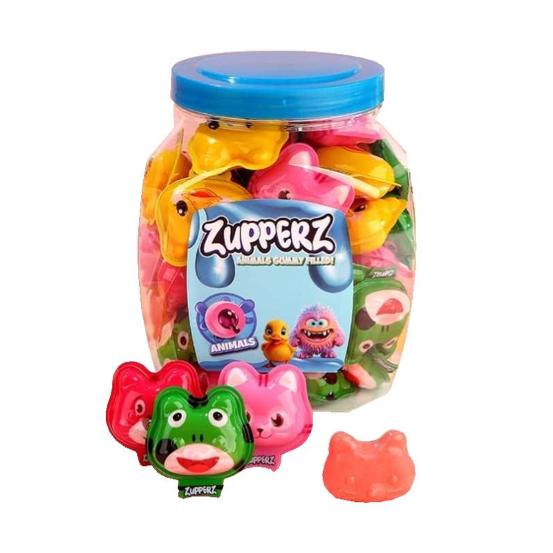 Zupperz Animales Rellenos | Formato Tarro 50 Uds