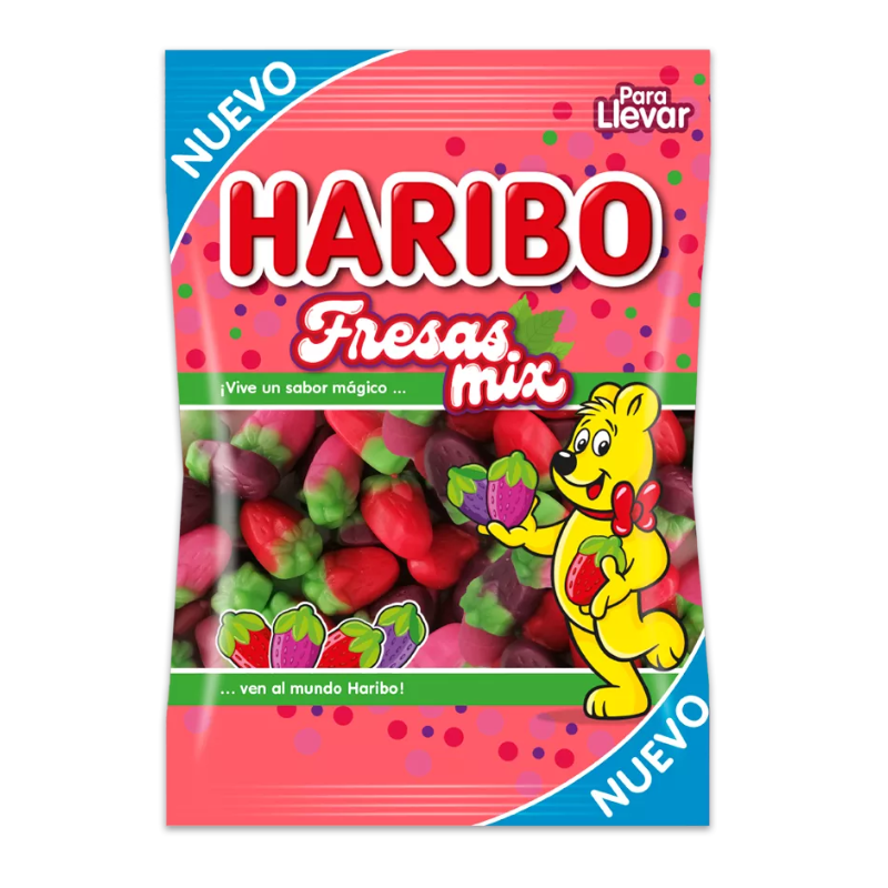 Haribo Ositos Fresas Mix | Formato 1KG