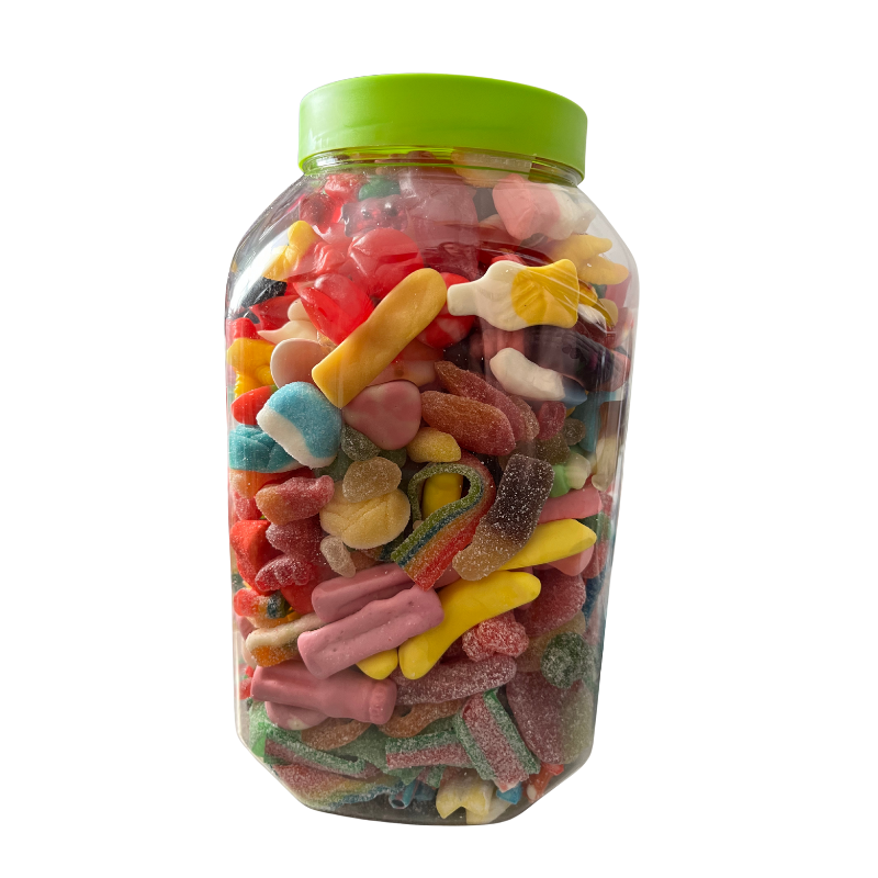TARRO CHUCHES PICK AND MIX - FORMATO A ELEGIR PESO 3KG o 1KG - KREMTIK