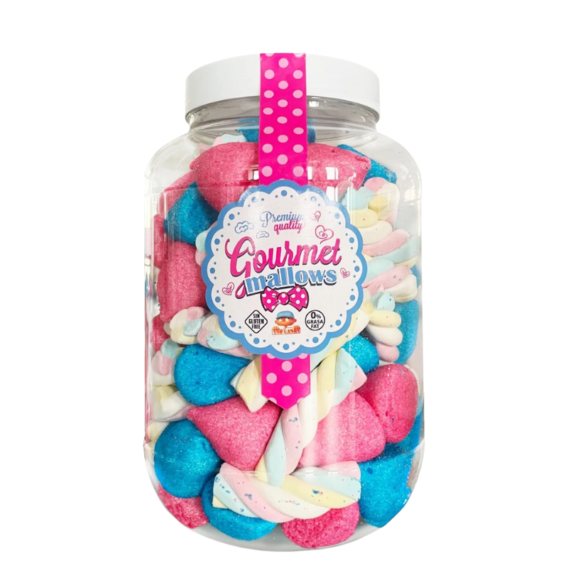 Top Candy Tarro Surtido Esponjitas | Formato 800g
