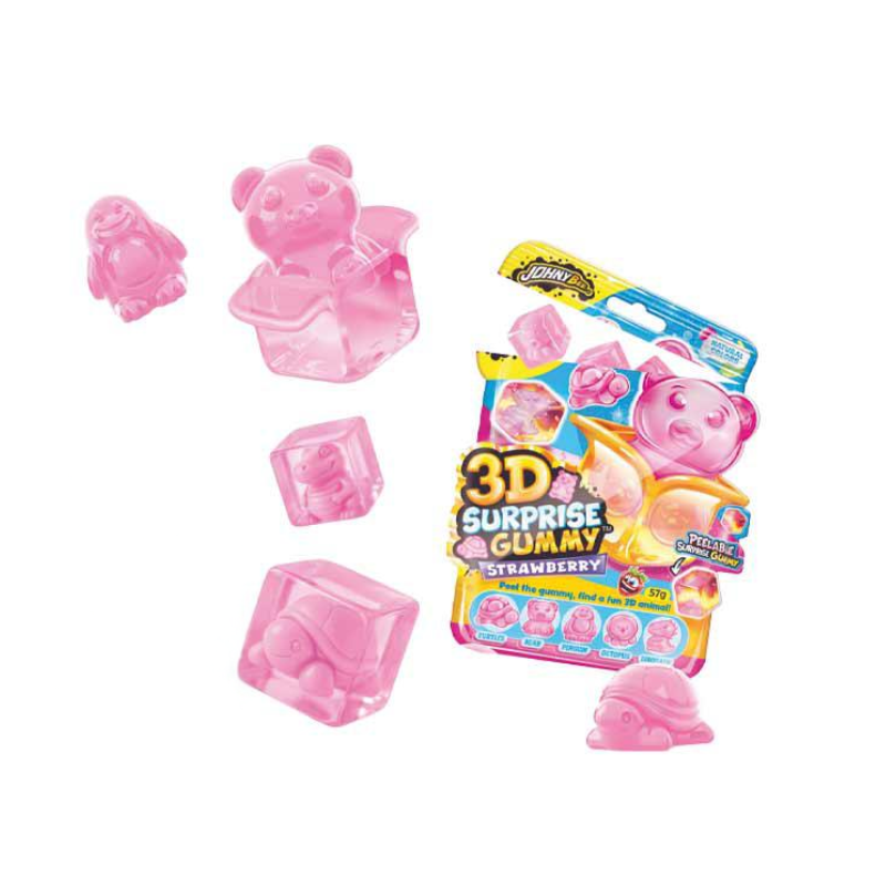 Pelable 3D Sorpresa | Formato 12 Uds
