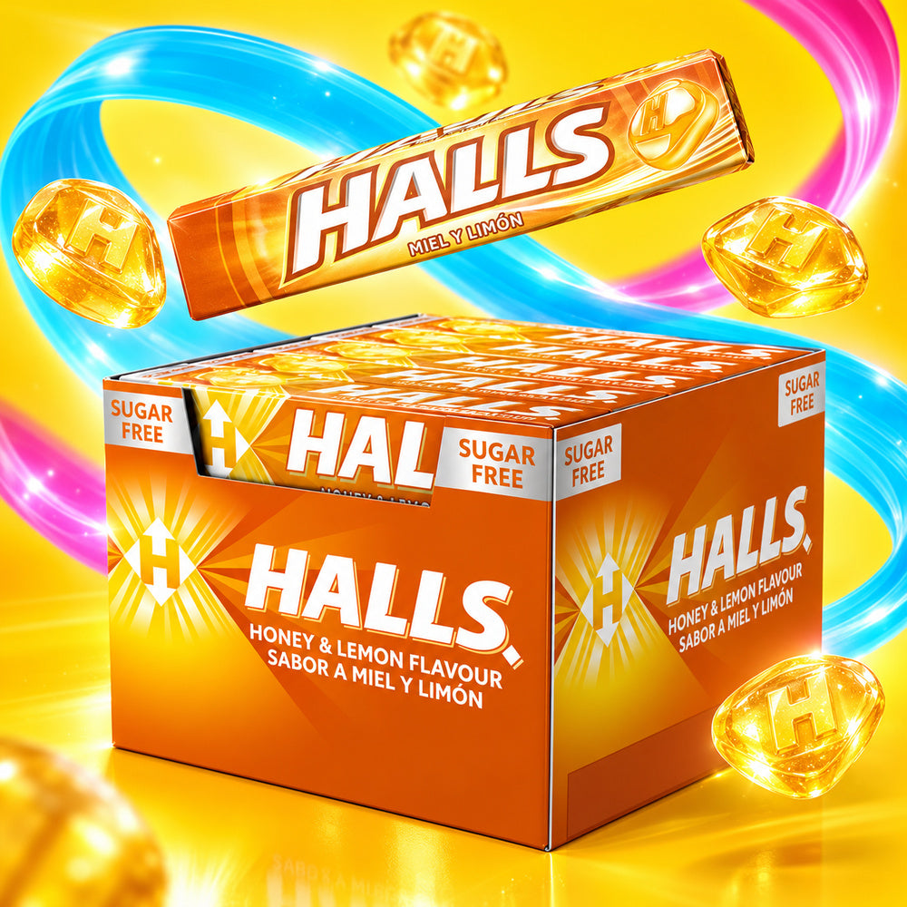 Halls Miel Limón - Creatividad publicitaria Kremtik