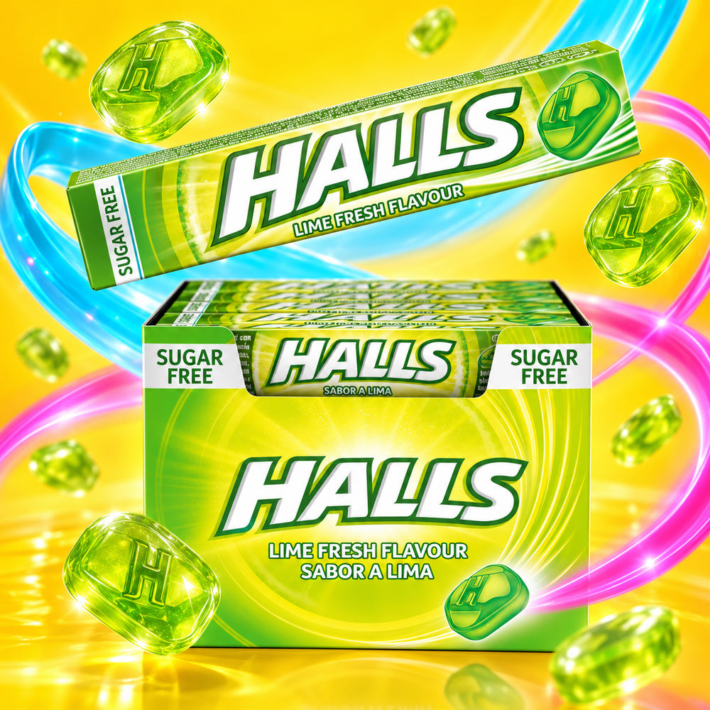 Halls Lime Fresh - Creatividad publicitaria Kremtik