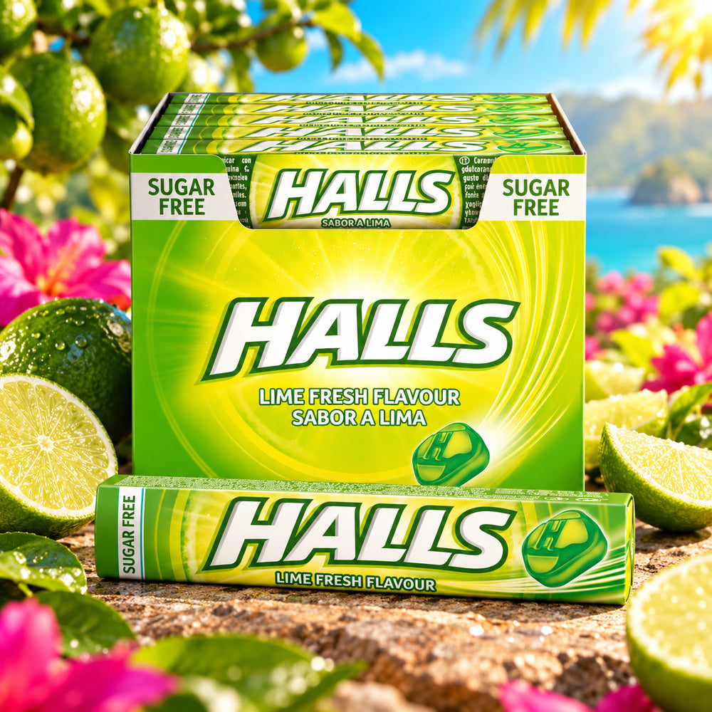 Halls Lime Fresh - Creatividad temática
