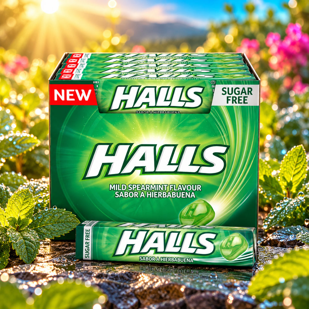 Halls Mild Spearmint - Creatividad temática